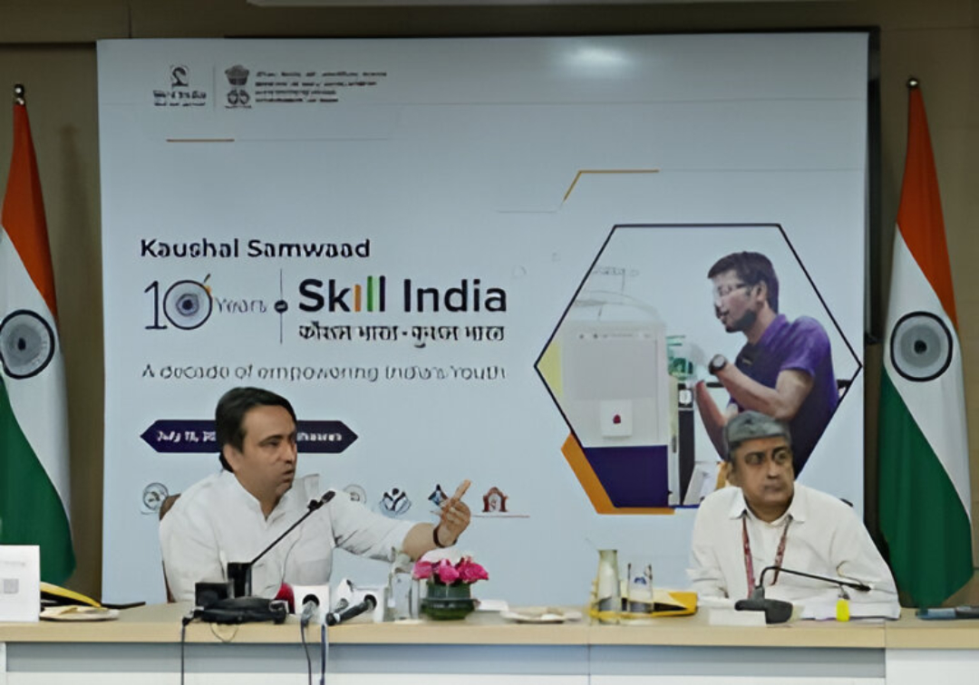 Union Minister Jayant Chaudhary Launches Week-long Celebration of 10 Years of Skill India Mission