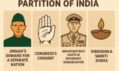 Key forces behind the Partition of India and the remembrance of its lasting impact through Vibhishika Smriti Diwas.