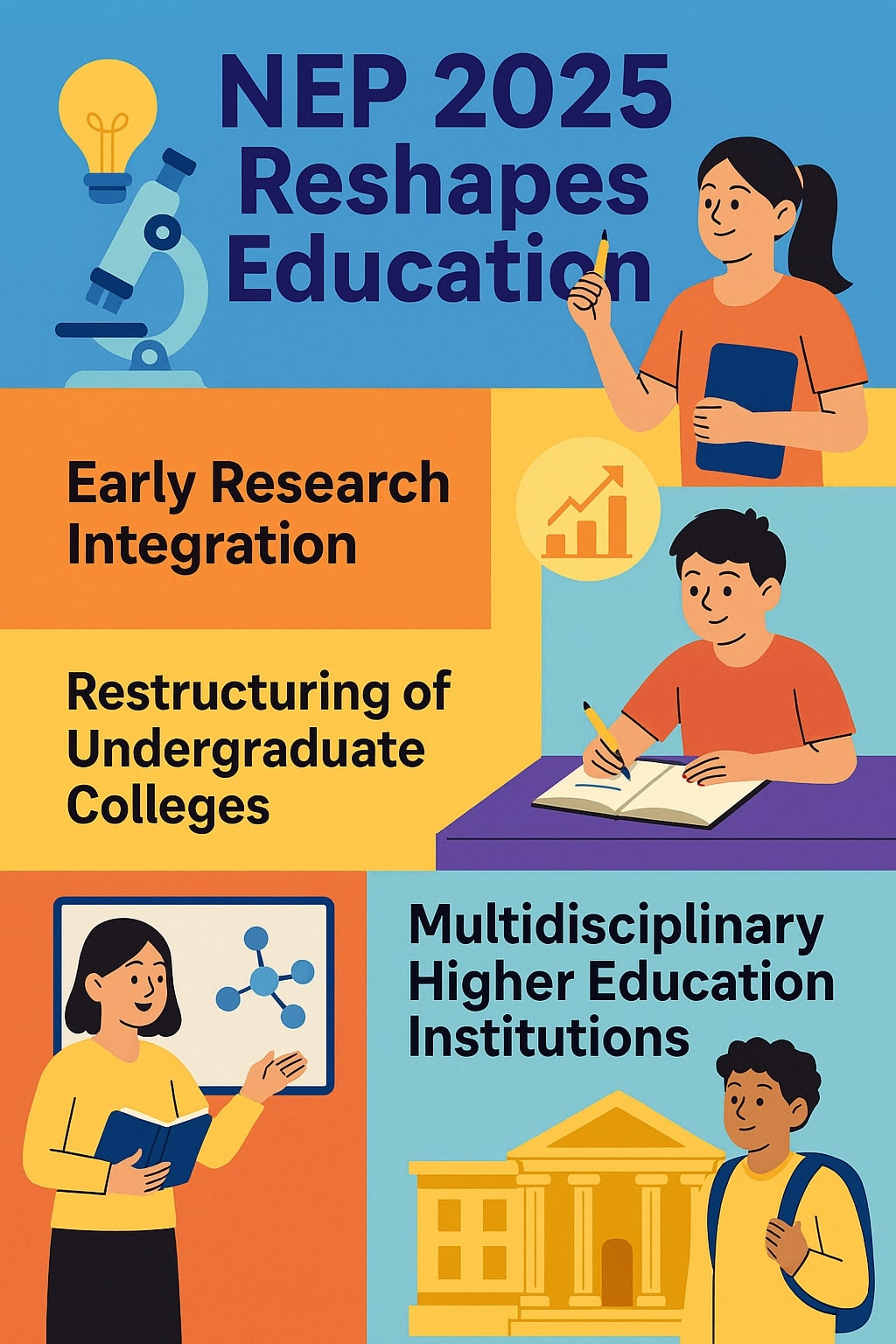 "NEP 2025: Shaping Future-Ready Learners with Early Research, Flexible Learning, and Multidisciplinary Education"