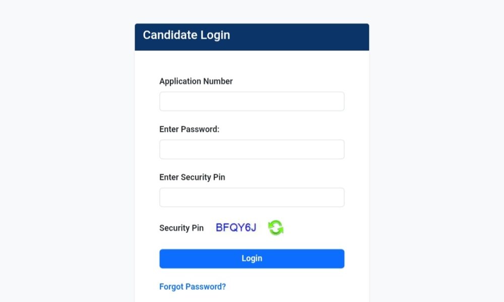 The official NTA portal interface for NCET 2026, where thousands of aspirants are currently securing their hall tickets.